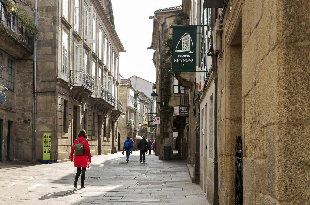 Pensión Rua Nova Santiago de Compostela Exterior foto